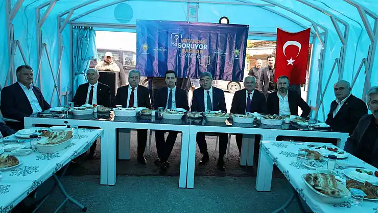 Yahyalı'da vatandaş soruyor, başkan cevaplıyor