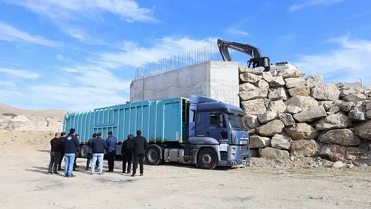 Yahyalı'ya Katı Atık Aktarma İstasyonu kuruldu
