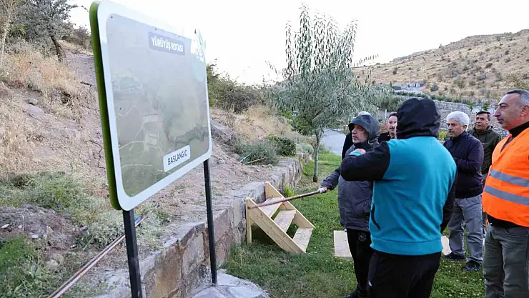 Zincidere Göleti üstü yürüyüş parkurunda ilk adımlar atıldı