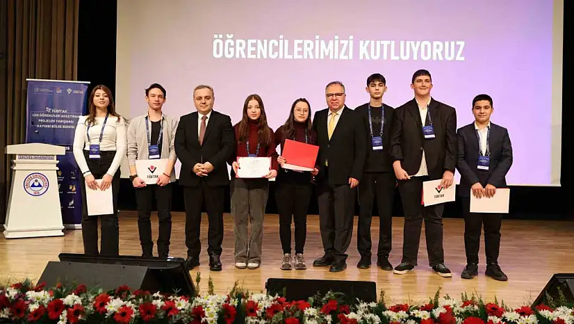 57. TÜBİTAK Lise Öğrencileri Araştırma Projeleri Yarışması'nda  ödüller sahiplerini buldu