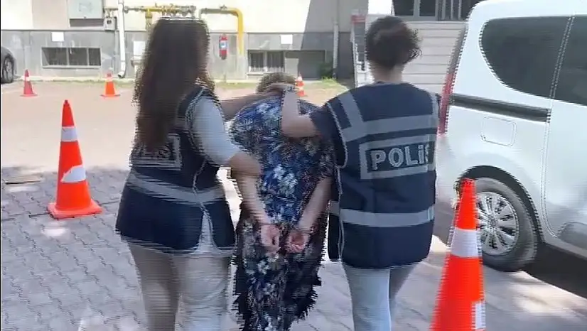 80 yıl kesinleşmiş cezası bulunan kadın polisten kaçamadı