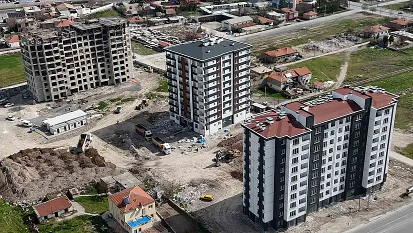 Anbar 2. Etap Kentsel Dönüşüm Blokları hızla yükseliyor