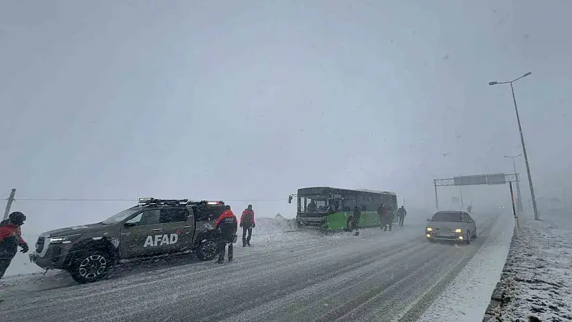 Ani tipi kazaya neden oldu, yardıma ekipler koştu