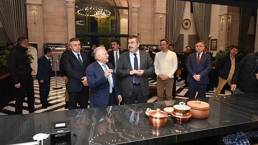 Bakan Tekin'den Kayseri'ye gastronomi övgüsü