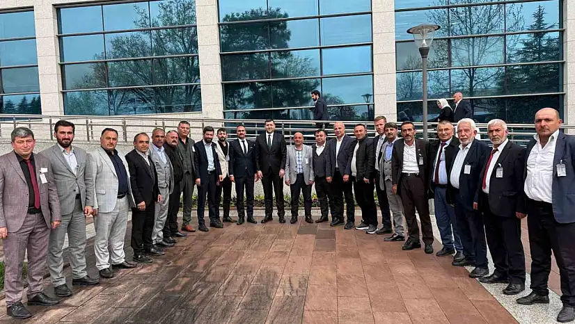 Baki Ersoy, İncesu muhtarları ile bir araya geldi