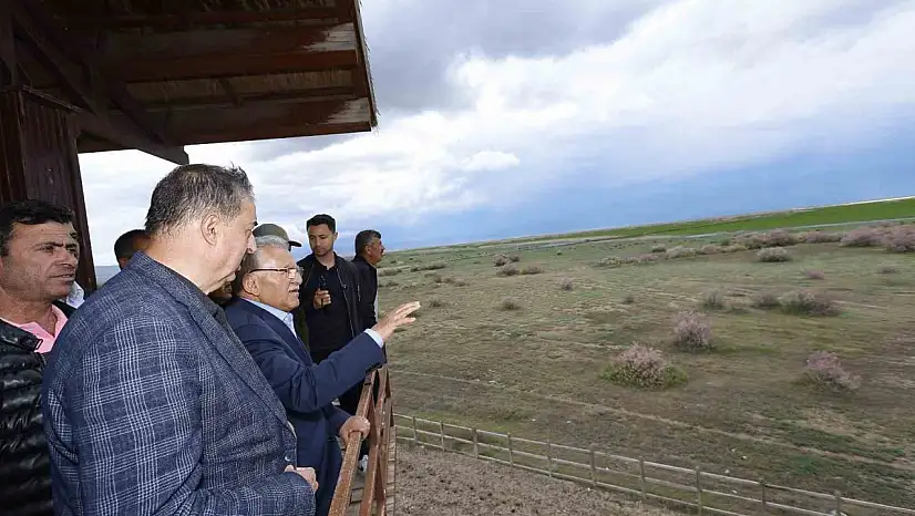 Başkan Büyükkılıç: 'Sultan Sazlığı yeniden canlandı'