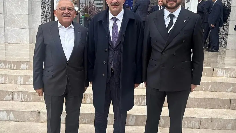 Başkan Büyükkılıç, Cumhurbaşkanı Yardımcısı Yılmaz ile görüştü
