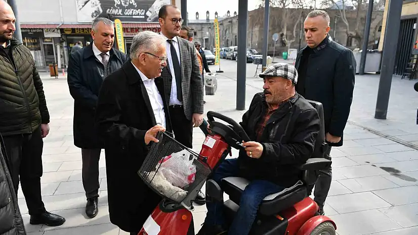 Başkan Büyükkılıç, Suriçi Camikebir Kentsel Dönüşüm Projesi'nde incelemelerde bulundu