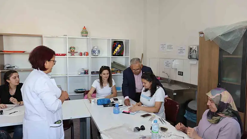 Başkan Büyükkılıç'tan büyükşehirin hizmet birimlerine ziyaret