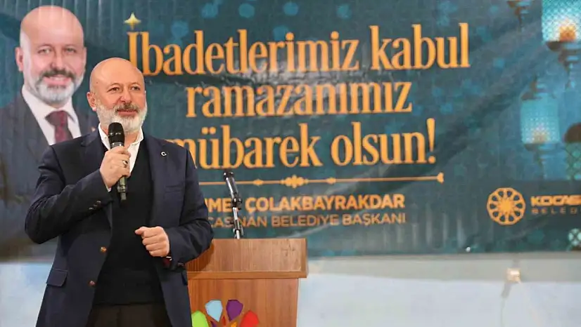 Başkan Çolakbayrakdar: 'Huzurlu bir ramazan için tüm ekiplerimizle sahadayız'