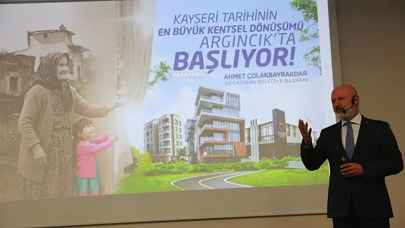 Başkan Çolakbayrakdar 'Kocasinan, insan odaklı hizmetlerle altın çağını yaşıyor'