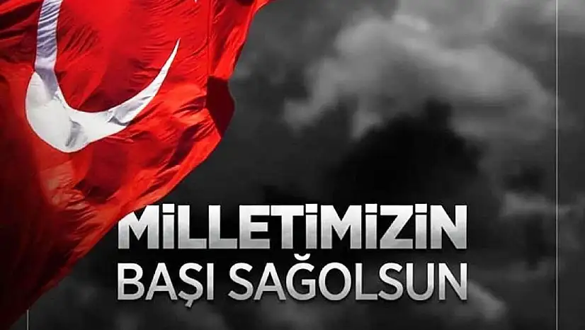Başkan Çolakbayrakdar: 'Milletimizin başı sağ olsun'