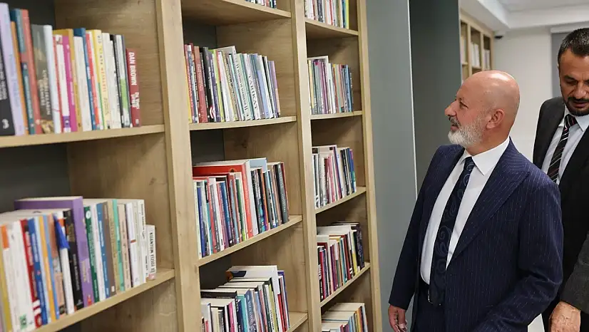 Başkan Çolakbayrakdar'dan Kayseri'ye Türkiye'nin 'en görkemli' kütüphanesi