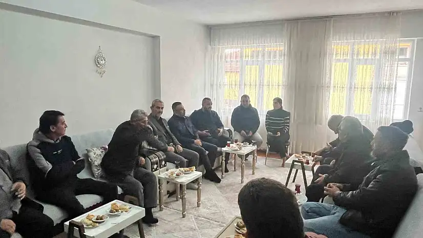 Başkan Kalın ev ziyaretlerini sürdürüyor