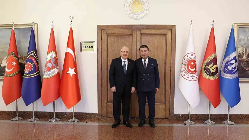 Başkan Metin'den Bakan Güler'e ziyaret