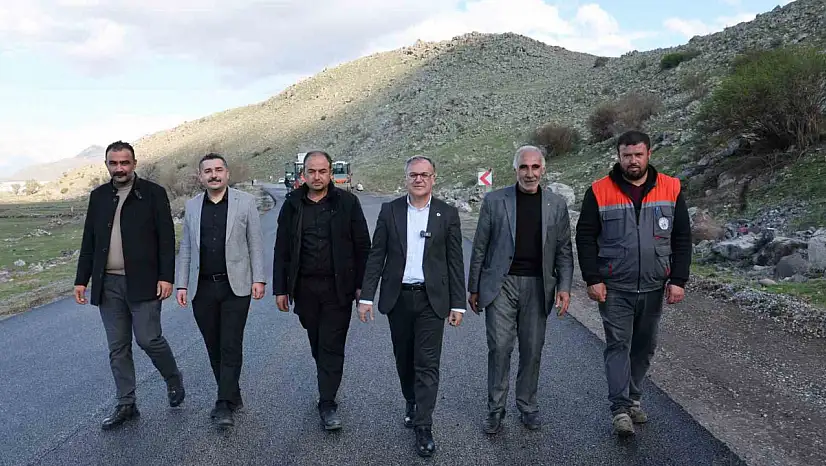 Başkan Özldoğan: 'Hürmetçi - Gelbula yolunda konfor artıyor'