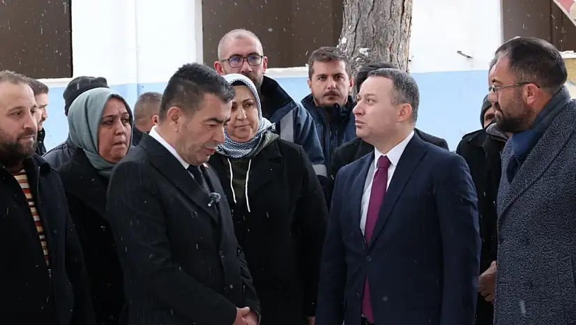 Bünyan'da yeni hükümet konağı için inceleme