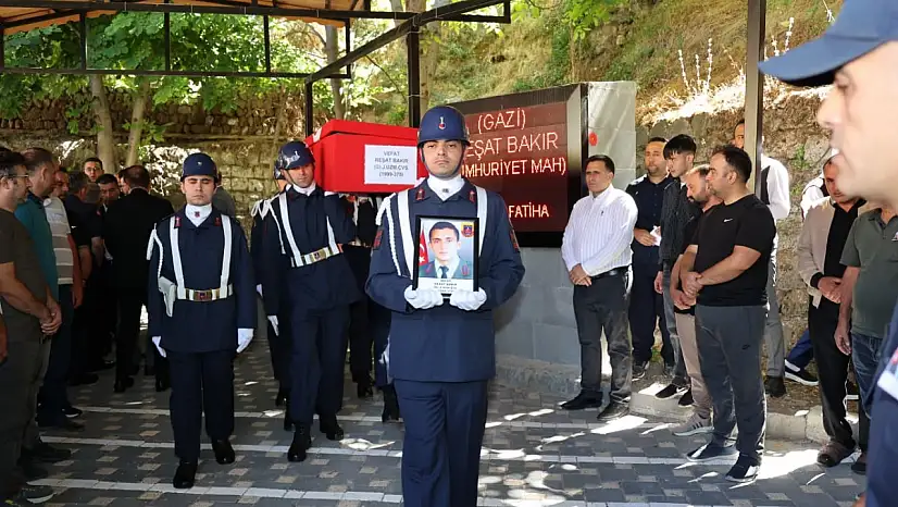 Bünyanlı Gazi Reşat Bakır son yolculuğuna uğurlandı