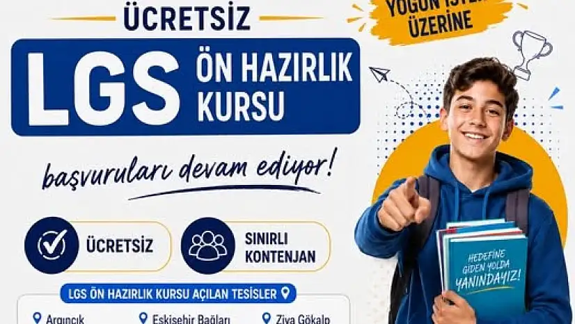 Büyükşehir'den gençlere TYT, LGS ve YDS kursları