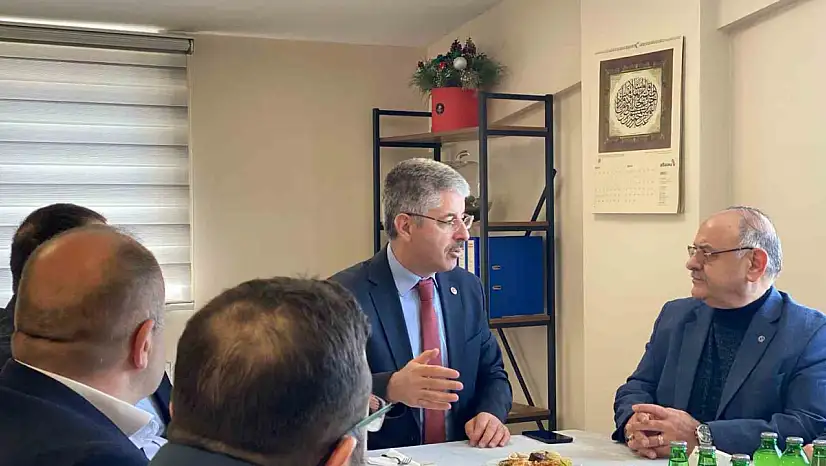 Çopuroğlu, OSB'deki firma sahipleriyle bir araya geldi