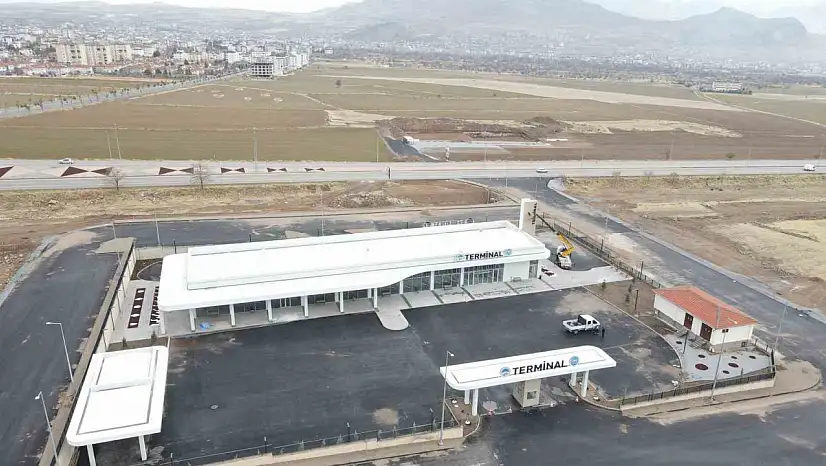 Develi'ye kazandırılan terminal binası hizmete hazır