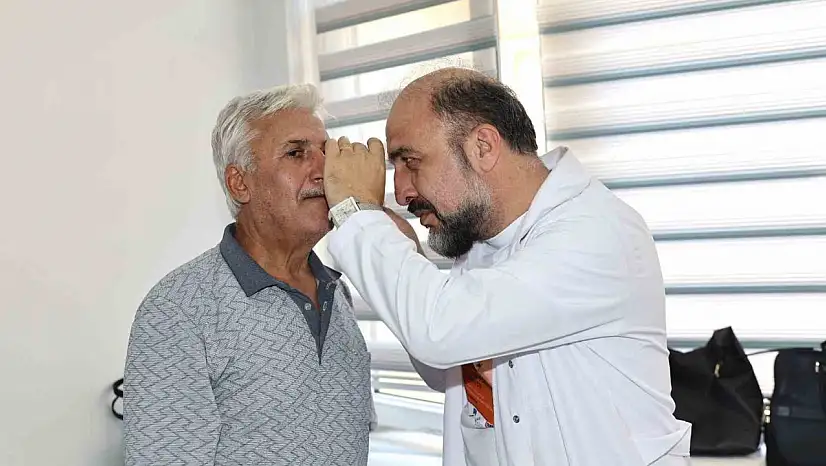 ERÜ Hastaneleri'nde 'ücretsiz ben muayenesi' aktivitesi yapıldı