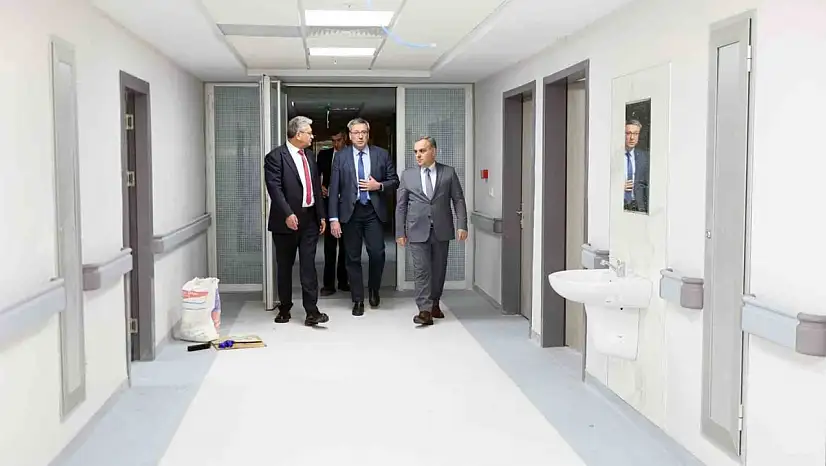 ERÜ Hastaneleri'nde yenileme çalışmaları devam ediyor