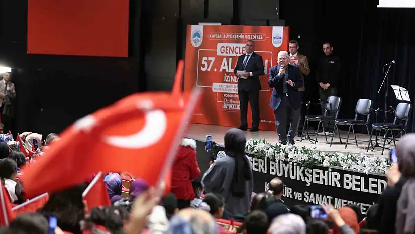 Gençler 57'nci Alay'ın izinde büyük ilgi gördü