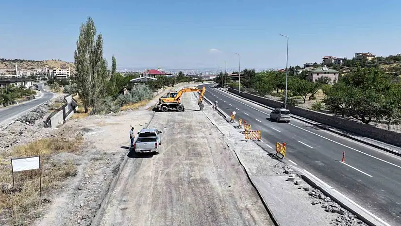 Hacılar Kayseri Caddesi'nde ilk etap trafiğe açıldı