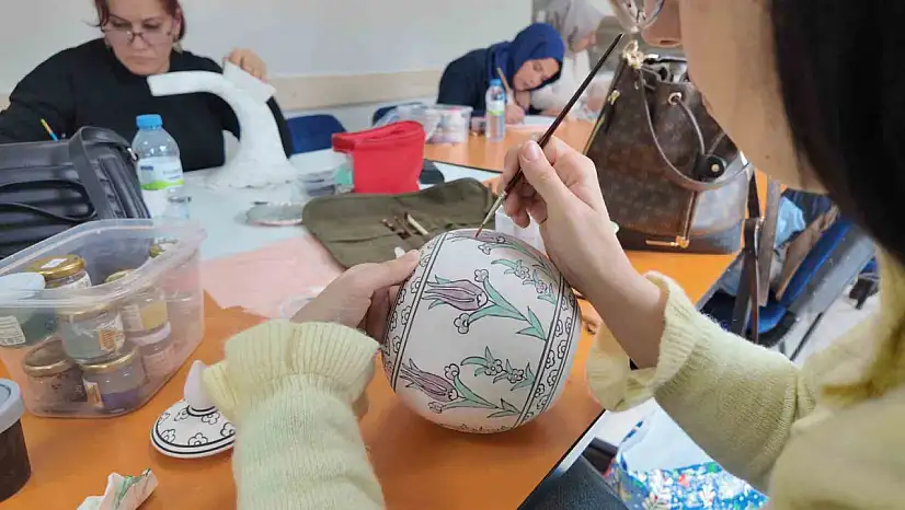 KAYMEK'ten Türk Dünyası Kültür Başkenti vizyonuna güçlü katkı: Çini sanatına yoğun ilgi