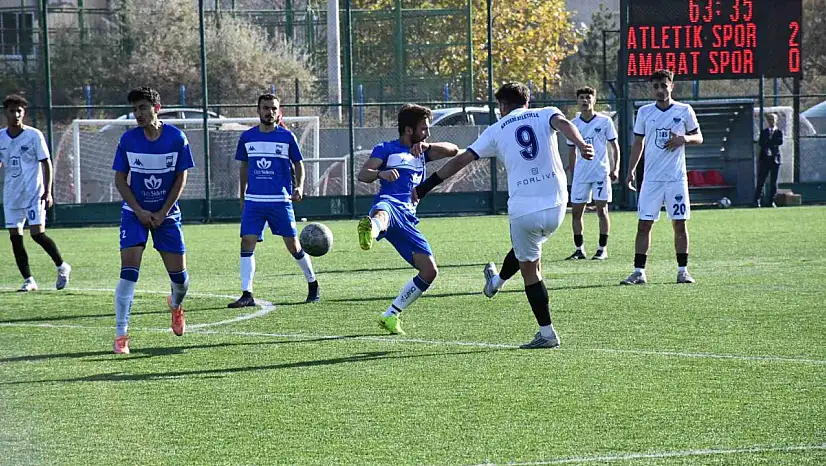 Kayseri Atletikspor kazandı, lider oldu