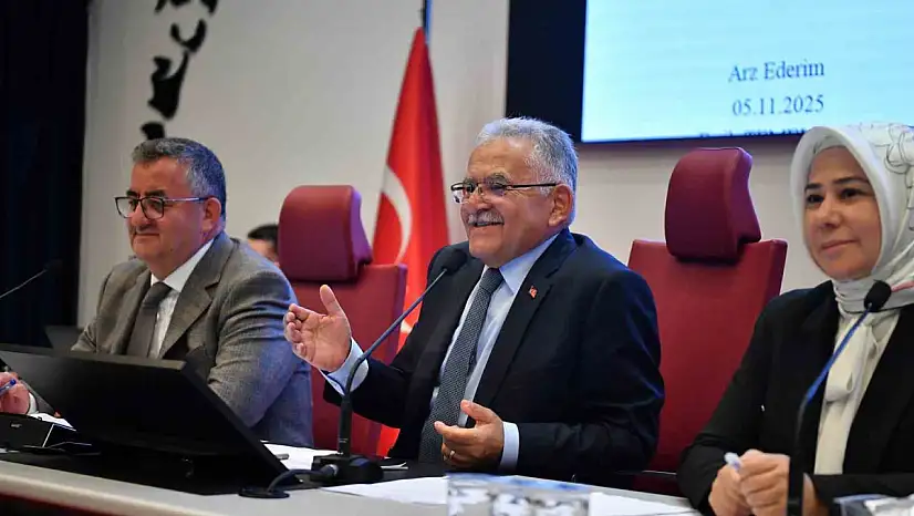 Kayseri Büyükşehir'de meclis ve encümen 2025 boyunca yoğun çalıştı