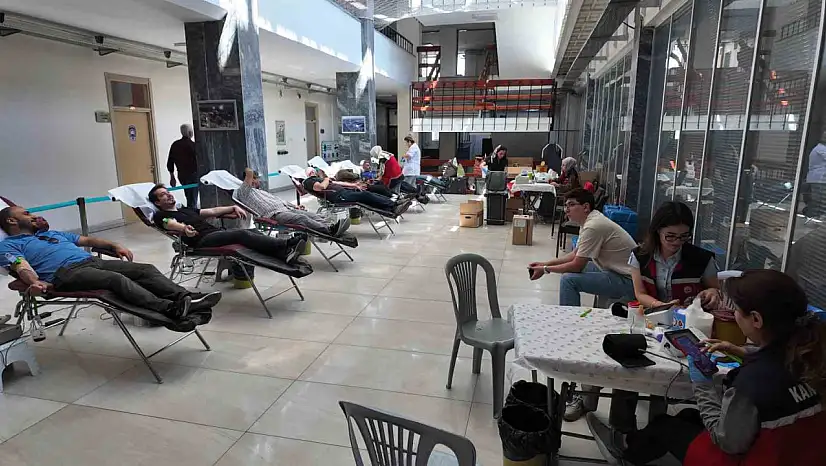 Kayseri Büyükşehir'den kan bağışına anlamlı destek