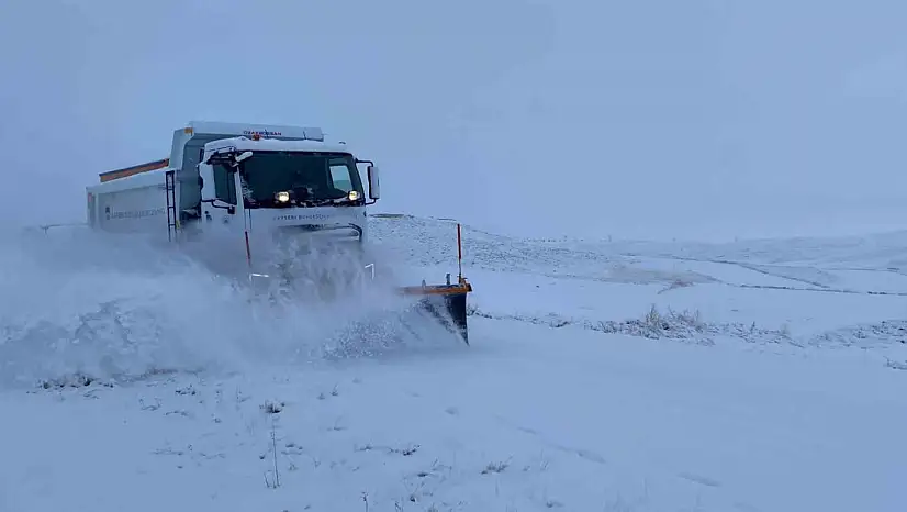 Kayseri'de 149 mahalleye ulaşım kapalı