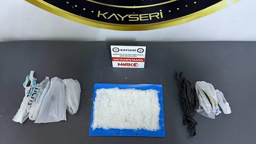 Kayseri'de eş zamanlı uyuşturucu operasyonu: 3 gözaltı