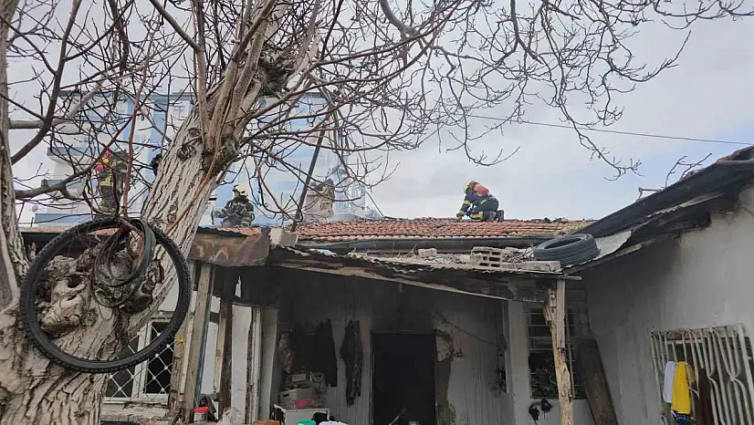 Kayseri'de müstakil evde yangın: 6 aylık bebek hastaneye kaldırıldı