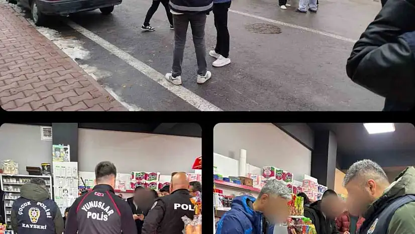 Kayseri'de okul çevresinde 642 şahıs sorgulandı