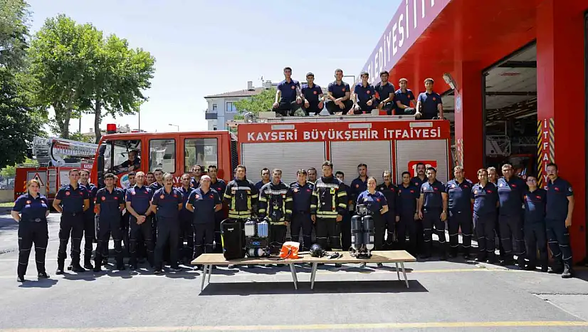 Kayseri İtfaiyesi'nin teknolojik ve teknik kapasitesi güçleniyor