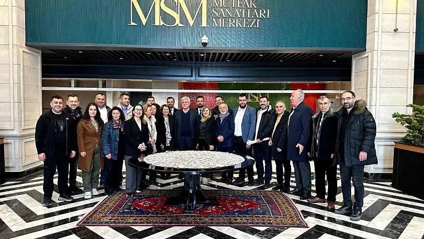 Kayseri Kent Konseyi'nden Mutfak Sanatları Merkezi'ne ziyaret
