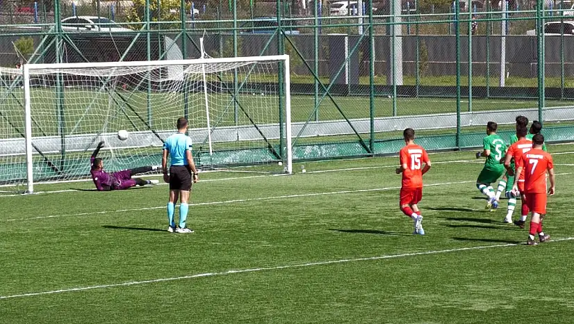 Kayseri Süper Amatör Küme'de ilk penaltı golü Bulut'tan