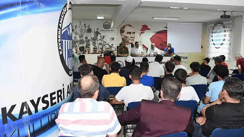 Kayseri U16 Ligi fikstürü çekildi