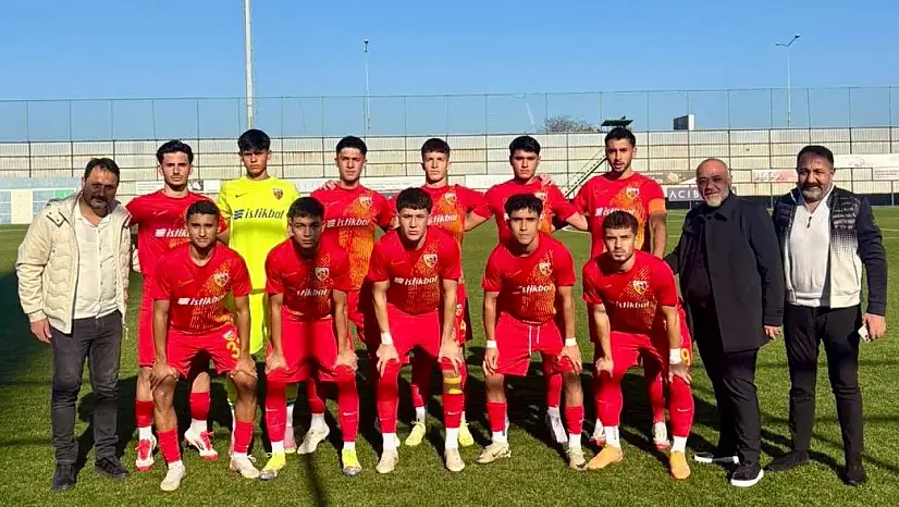 Kayserispor U19 PAF Takımı 3 puanla döndü