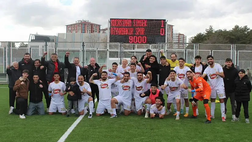 Kocasinan Şimşekspor tek golle kazandı