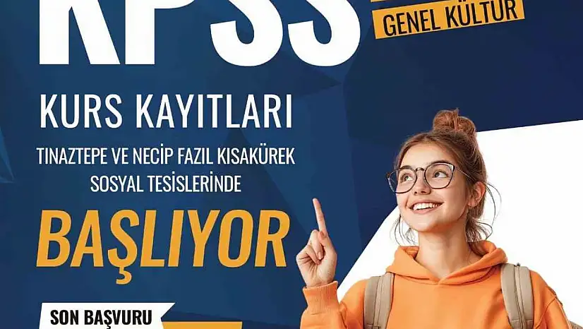 KPSS'ye hazırlık kursu başlıyor