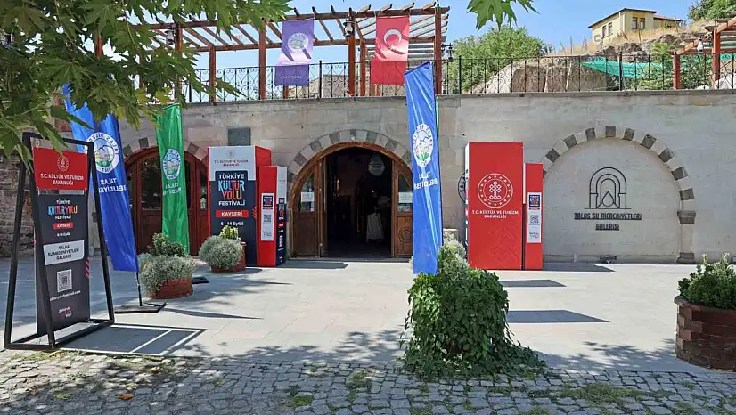 Kültür Yolu Festivali'nde Talas'ta 'Şifaya Açılan Kapılar' sergisi