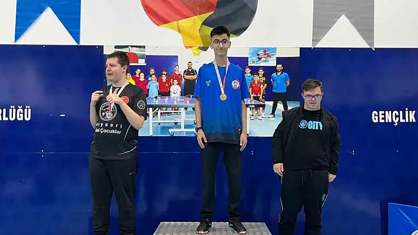 Özel sporcudan il şampiyonluğu