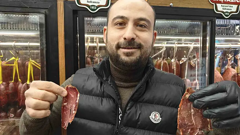Pastırmanın kilosu raflarda 2 bin TL