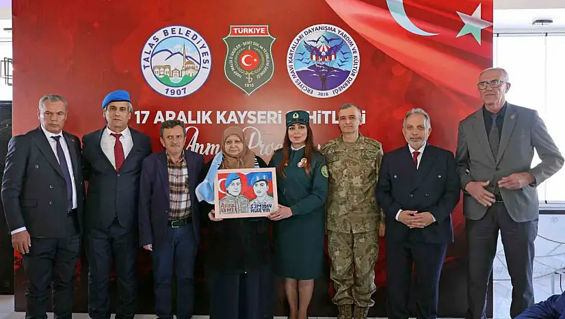 Şehitler hatırasına anlamlı buluşma: Başkan Yalçın'a teşekkür yağmuru