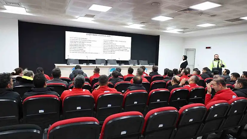 Spor A.Ş. personeline iş sağlığı ve güvenliği eğitimi