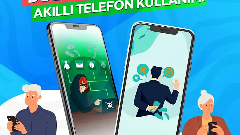 Talas Belediyesi'nden büyüklere güvenli telefon kullanımı eğitimi